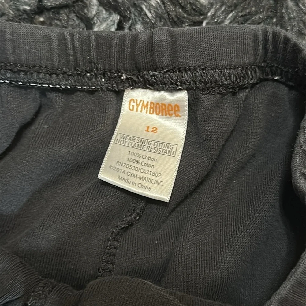 Gymboree black pajama